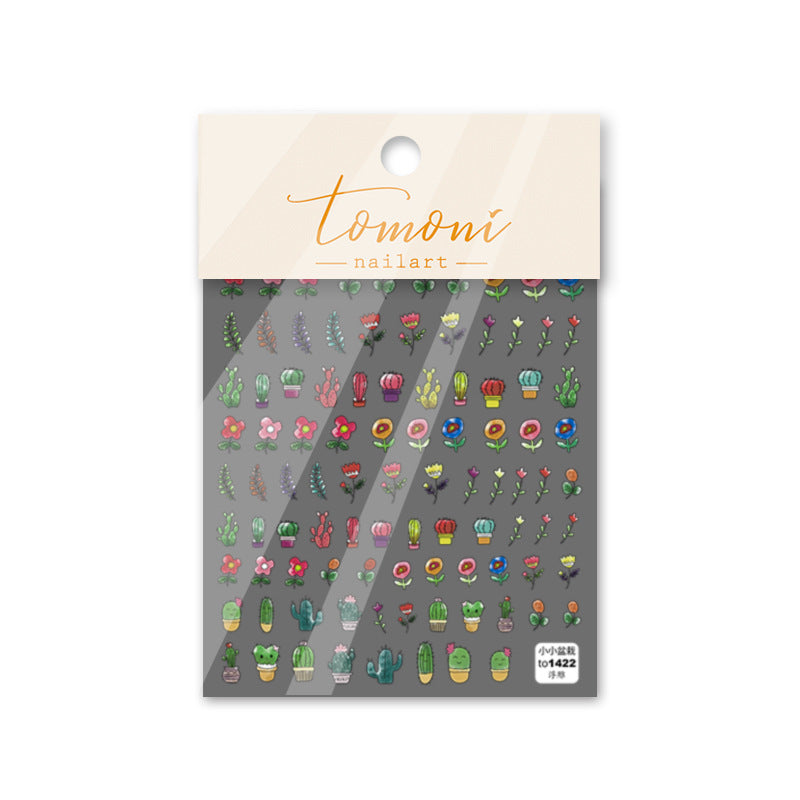 365nails: "Fresh Avocado & Cherry" – nail art stickers