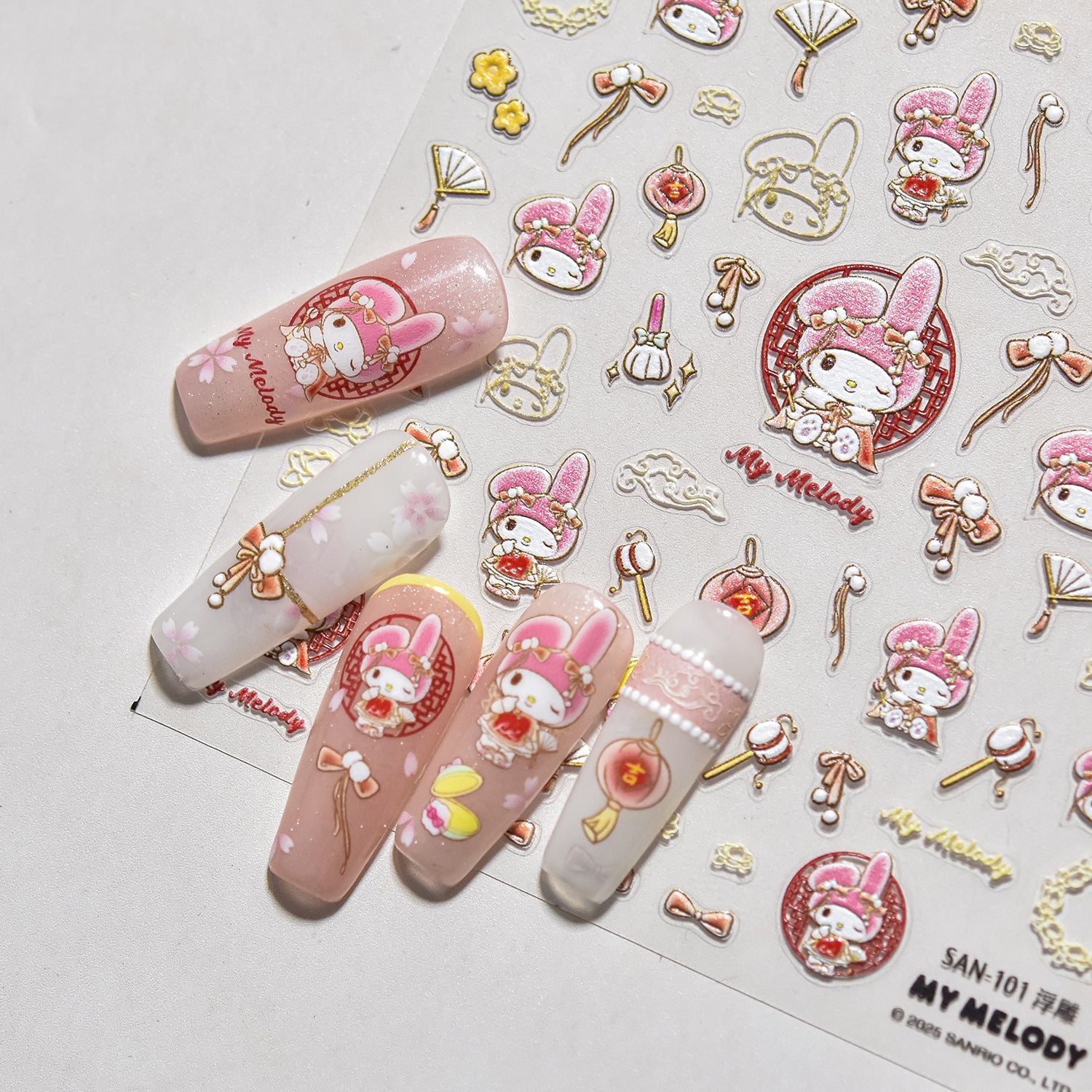 365nails : « Kuromi style japonais » – Autocollants pour ongles