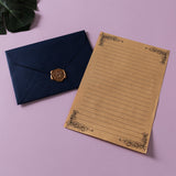 Vintage Textured Thank You Envelope With Wax Seal Style (MOQ=2)