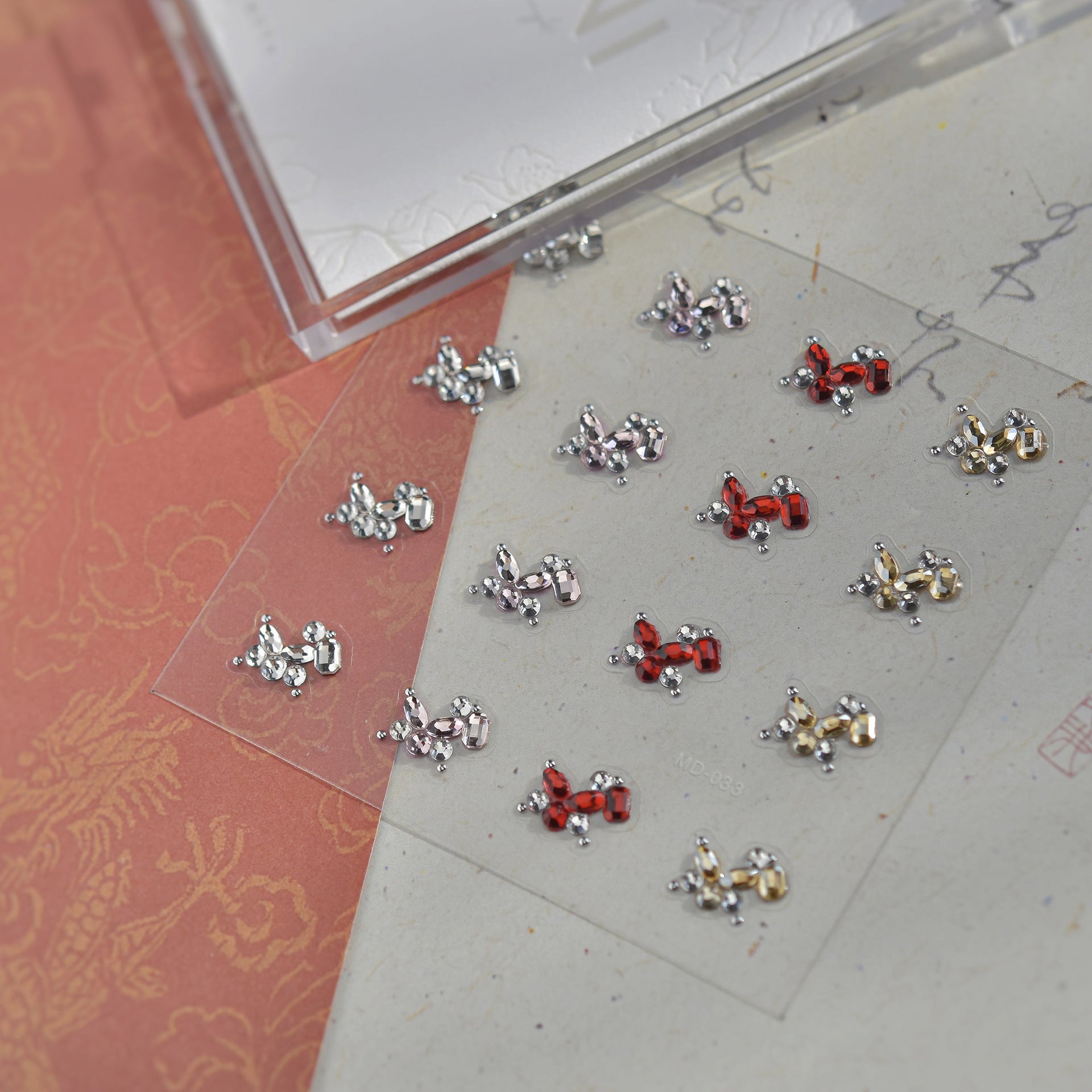 365nails: "Crystal Butterfly Charm" – nail art stickers