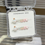 Sweet Cartoon Candy Kids Press On Nails Assorted Set