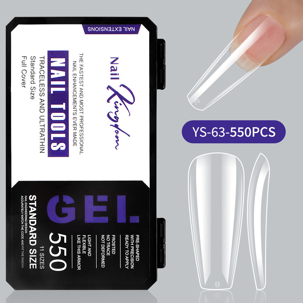 Pro Multi-Style Collection: "Gel Nail Tip Assortment" – Gel Nail Tips (550pcs)