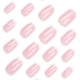 Venta al por mayor de uñas postizas clásicas de manicura francesa, uñas postizas cuadradas y rectangulares europeas, producto terminado | 365nails