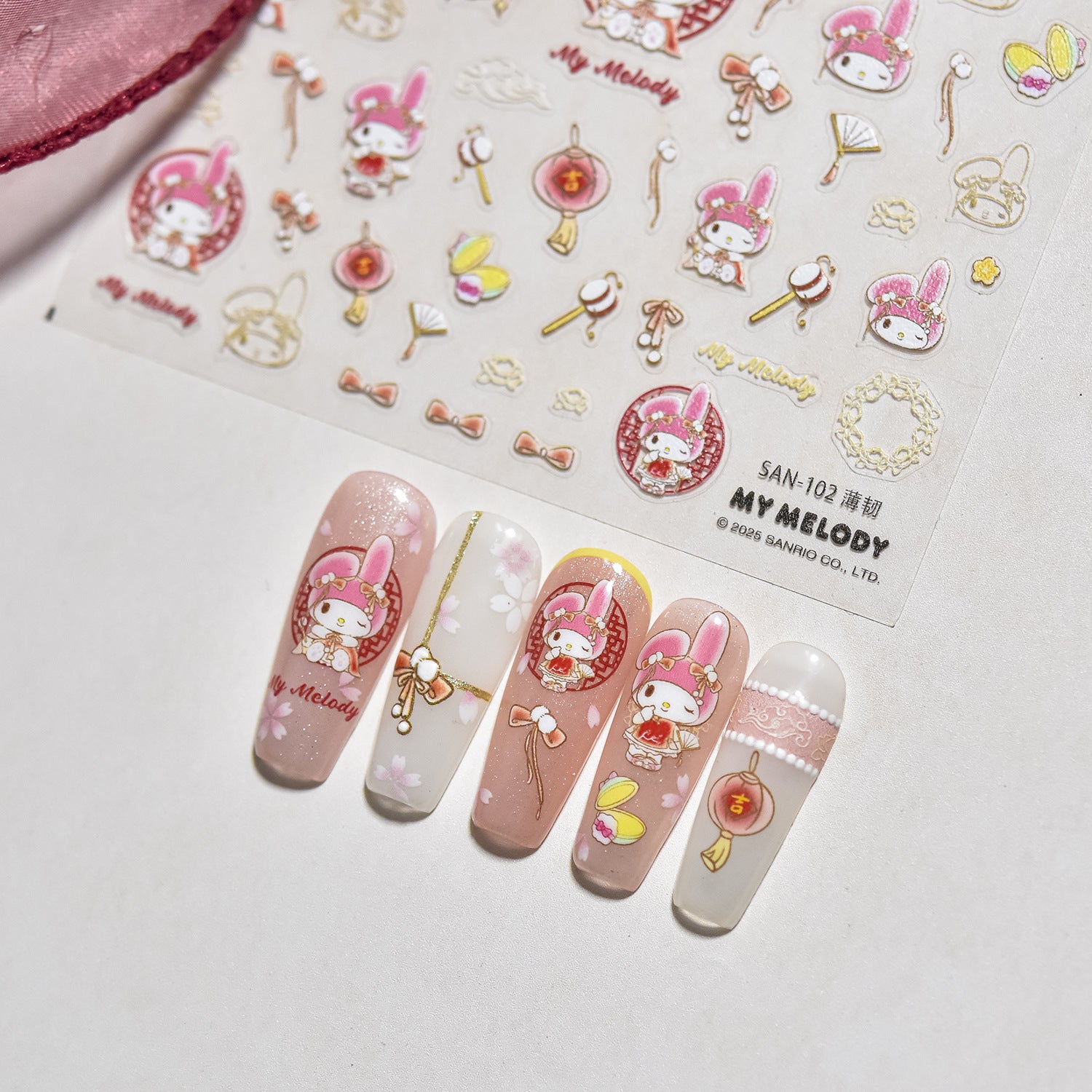 365nails: "Kuromi Elegant Maid" – nail art stickers