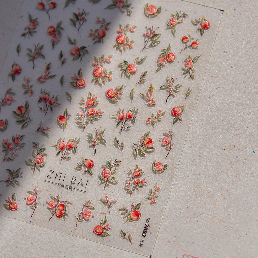 365nails: "Delicate Pink Rosebud" – nail art stickers