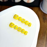 Cute Candy Cartoon Kids Press On Nails Mixed Style Set