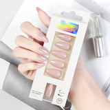 Classic Solid Color Short Nail Set
