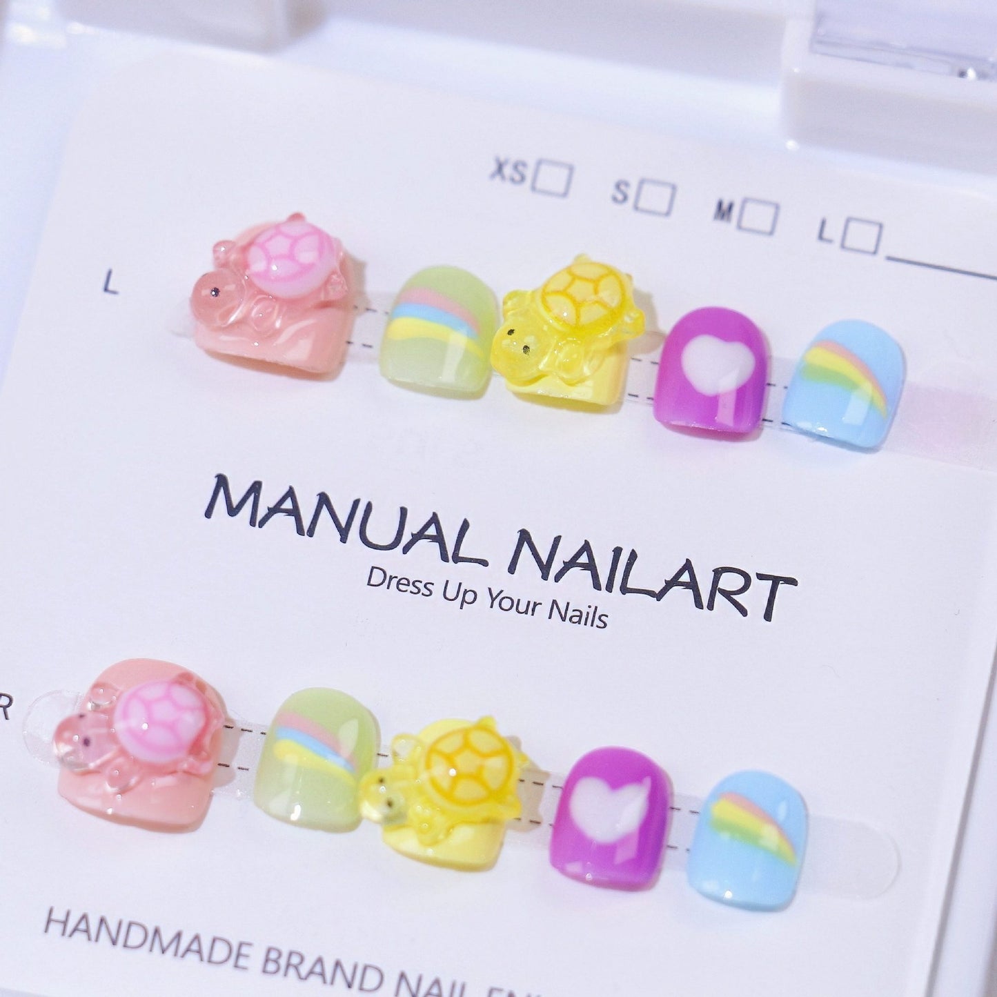 Children's special cute cartoon nail art 3-12 years old girls and children nail art film