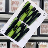 Extra Long 5.5cm Water Pipe Press-On Nails | Handmade Collection | Round Shape