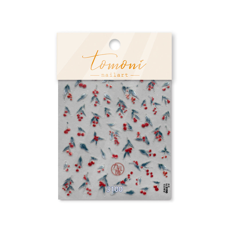 365nails: "Traditional Japanese Noh Mask" – nail art stickers