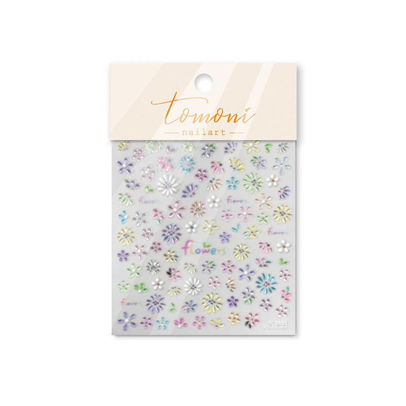 365nails: "margarida pastel flower jelly" – Adesivos para unhas