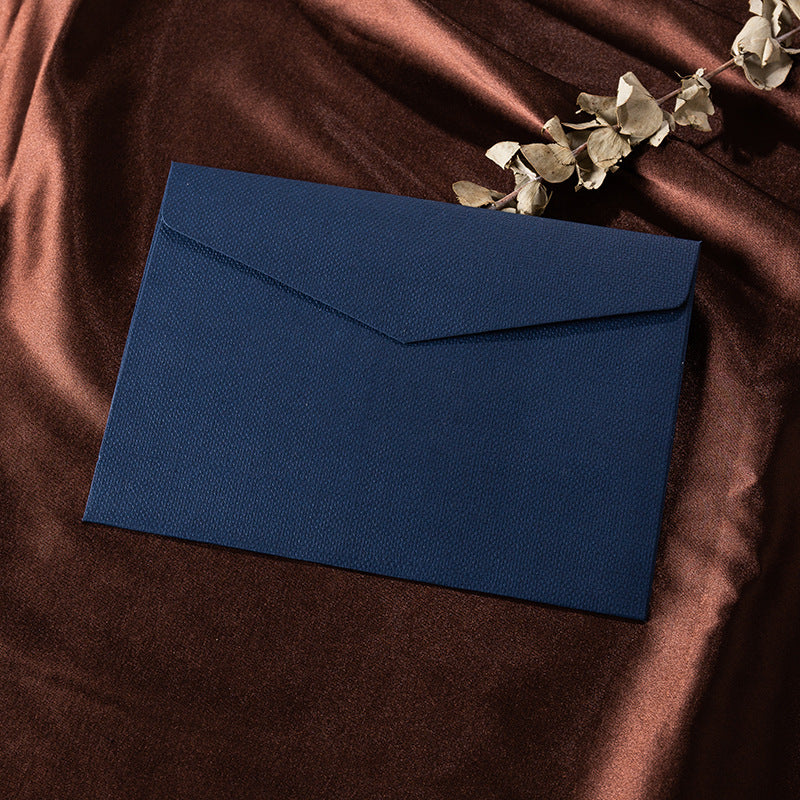 Vintage Textured Thank You Envelope With Wax Seal Style (MOQ=2)