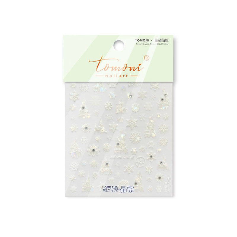 365nails: "크리스탈 스노우 드림" – 네일 아트 스티커