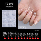 365nails: "Matte Seamless Nail Tips" – Multi-Shape Nail Extensions (YS-101 to YS-176)