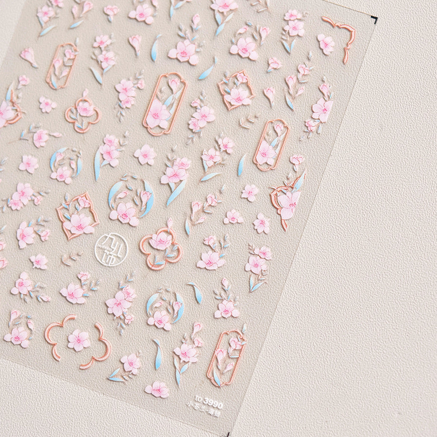 365nails: "Moonlight Lotus Pond" – nail art stickers