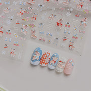 365nails: "Cute Winter Reindeer" –Nail Art Stickers
