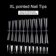 Drama Collection: "XL Pointed" – Extra Long Pointed Nail Tips