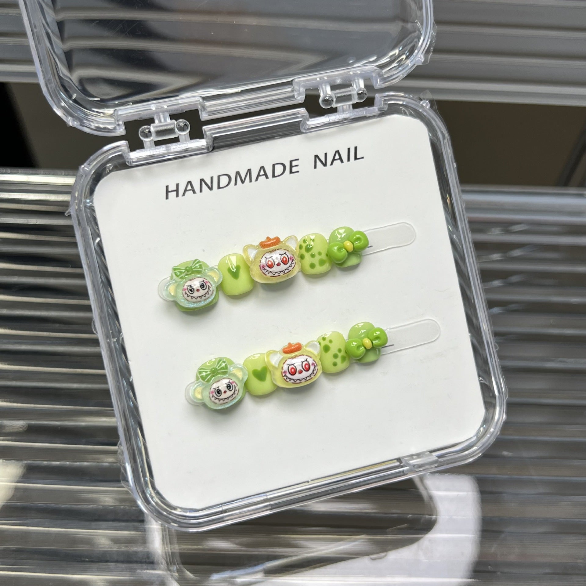 Sweet Cartoon Candy Kids Press On Nails Assorted Set