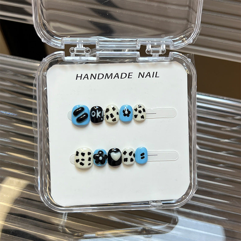 Cute Cartoon Kids Press On Nails Collection