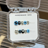 Sweet Cartoon Candy Kids Press On Nails Assorted Set