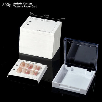 High-end transparent acrylic press on nails storage box wholesale