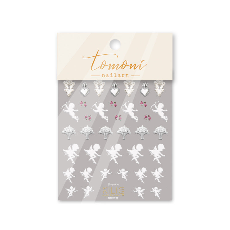 365nails: "Classical Sculpture Cameo" – nail art stickers