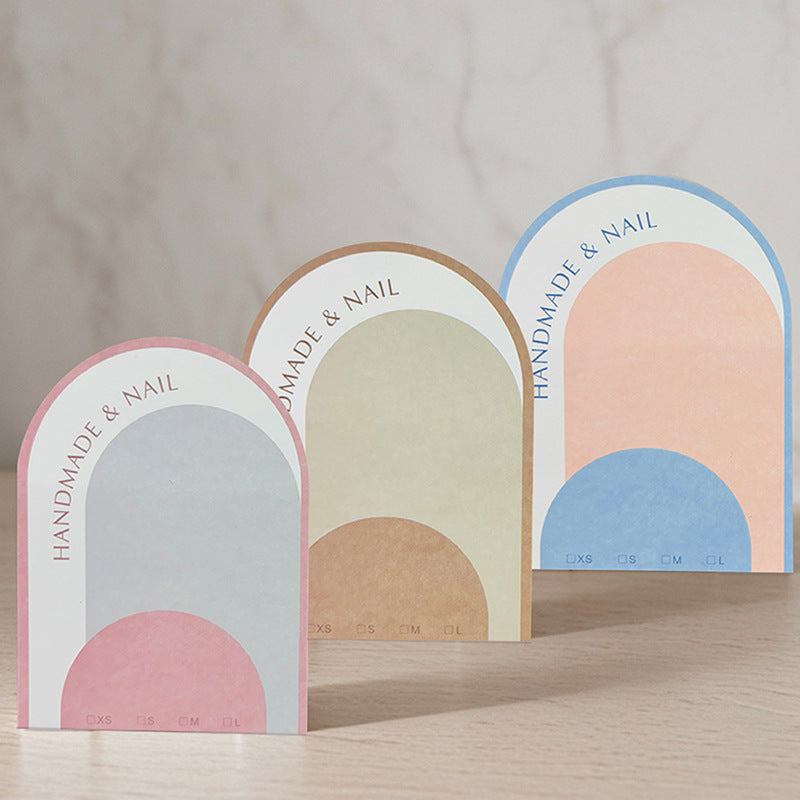 Arch Shape Display Cards for Handmade Press On Nails (MOQ=50)
