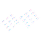 press-on nails Finished Nail Art Patch White French Nail Art Simple Wind  False Nail  Nail Art Wholesale｜365nails