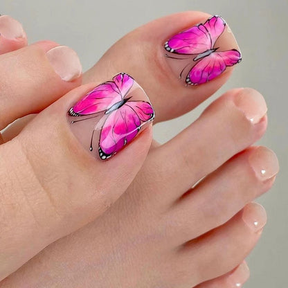 Wear nail manicure toenail patch wholesale collection toenail removable  fake nail false nails｜365nails
