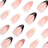 Uñas postizas Yiwu para manicura, sencillas, rosas, con empalme, pegatinas para uñas, venta al por mayor | 365nails