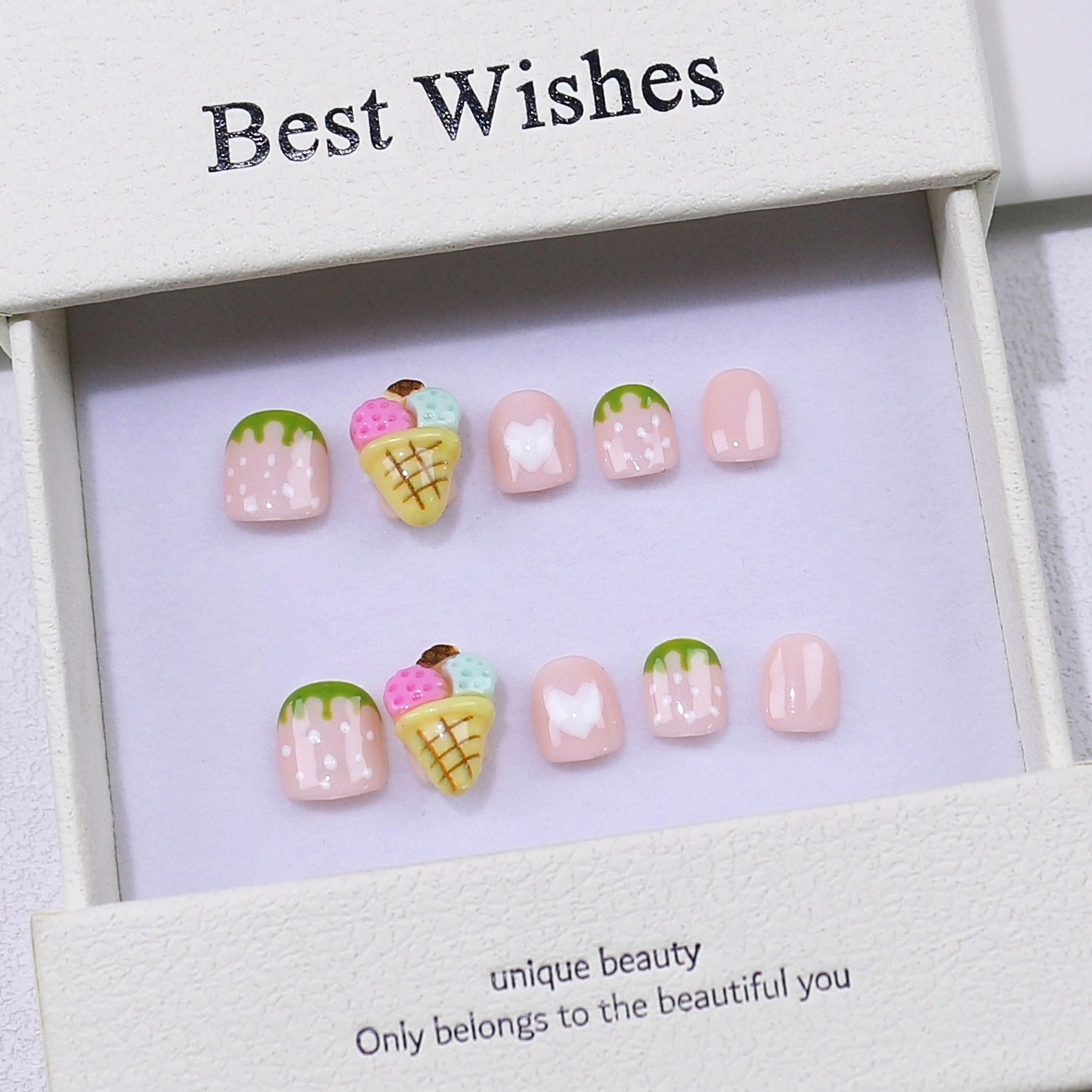 Children's special cute cartoon nail art 3-12 years old girls and children nail art film