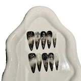 Uñas postizas hechas a mano con diseño de Spice Girl, diseño extraíble | 365nails