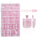 365nails: "Classic French Pedicure" – Short Square Press-On Toenails