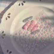 Pastel Butterfly Collection: "Aurora Flutter" – 3D Shell Shine Nail Sticker