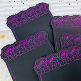 Press-On Nails Instruction Card Multi-style bronzing (MOQ:50 pieces)