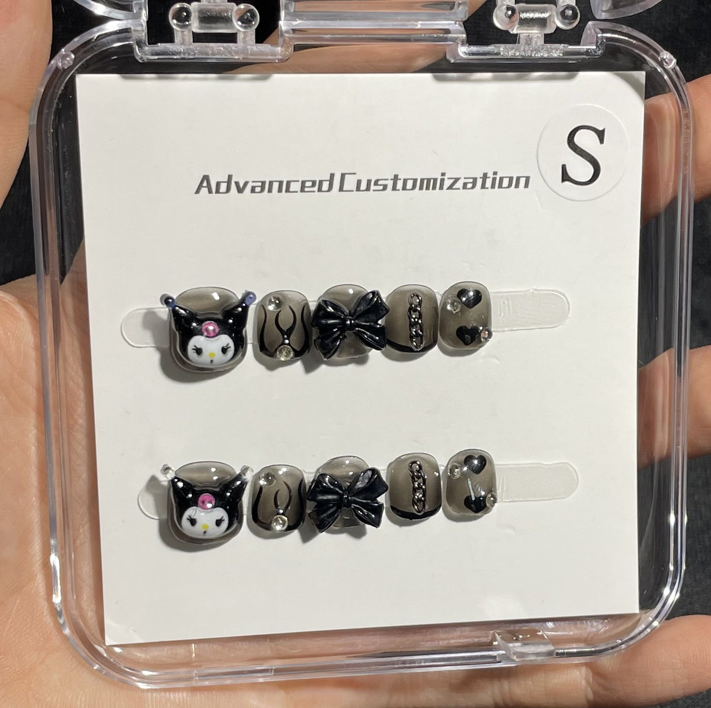 Sweet Cartoon Candy Kids Press On Nails Assorted Set