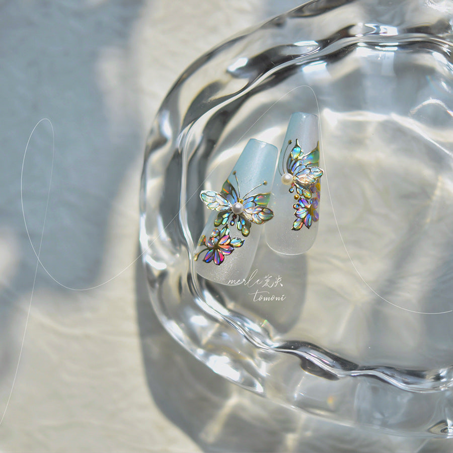 365nails: "Metallic Jelly Butterfly" – nail art stickers