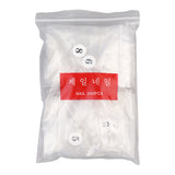 Nail Tips Transparent nail piece Semi-sticker Shallow sticker 500 pieces French long nail art trapezoidal square light and thin press on nails  nail piece