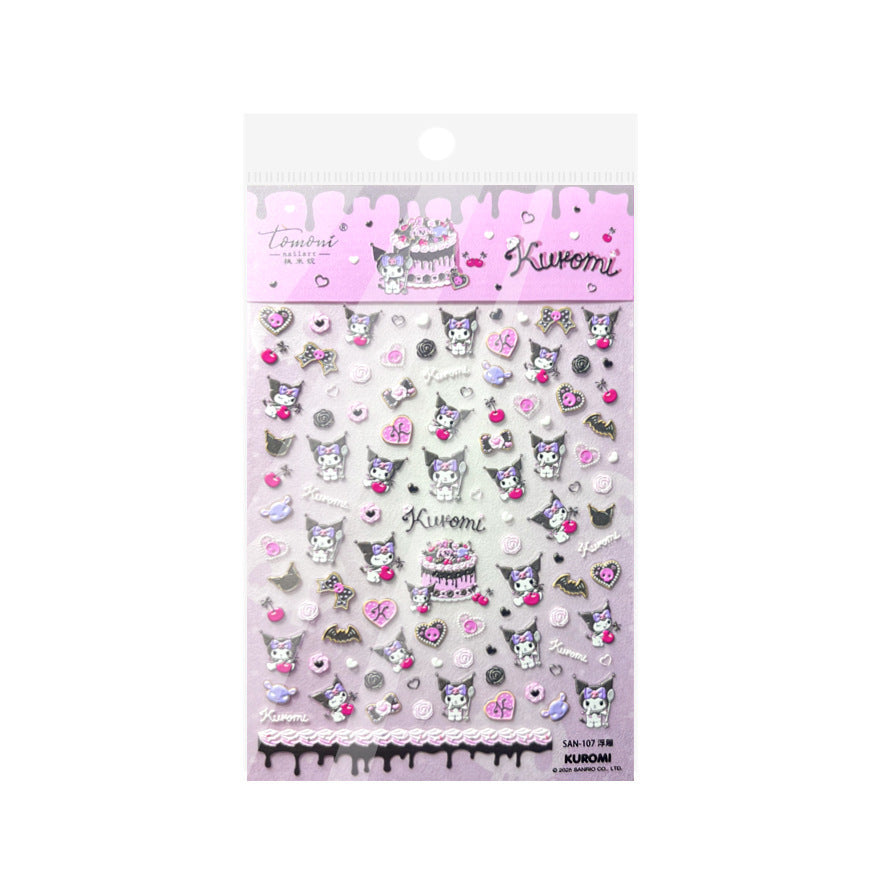 365nails: "Kuromi Sweet Party" – nail art stickers