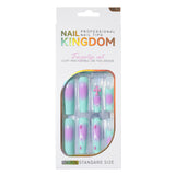 Long press on nails, French versatile patch nail art removable prefabricated fake nail press on nails piece