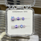 Cute Cartoon Kids Press On Nails Collection