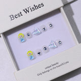 Children's special cute cartoon nail art 3-12 years old girls and children nail art film