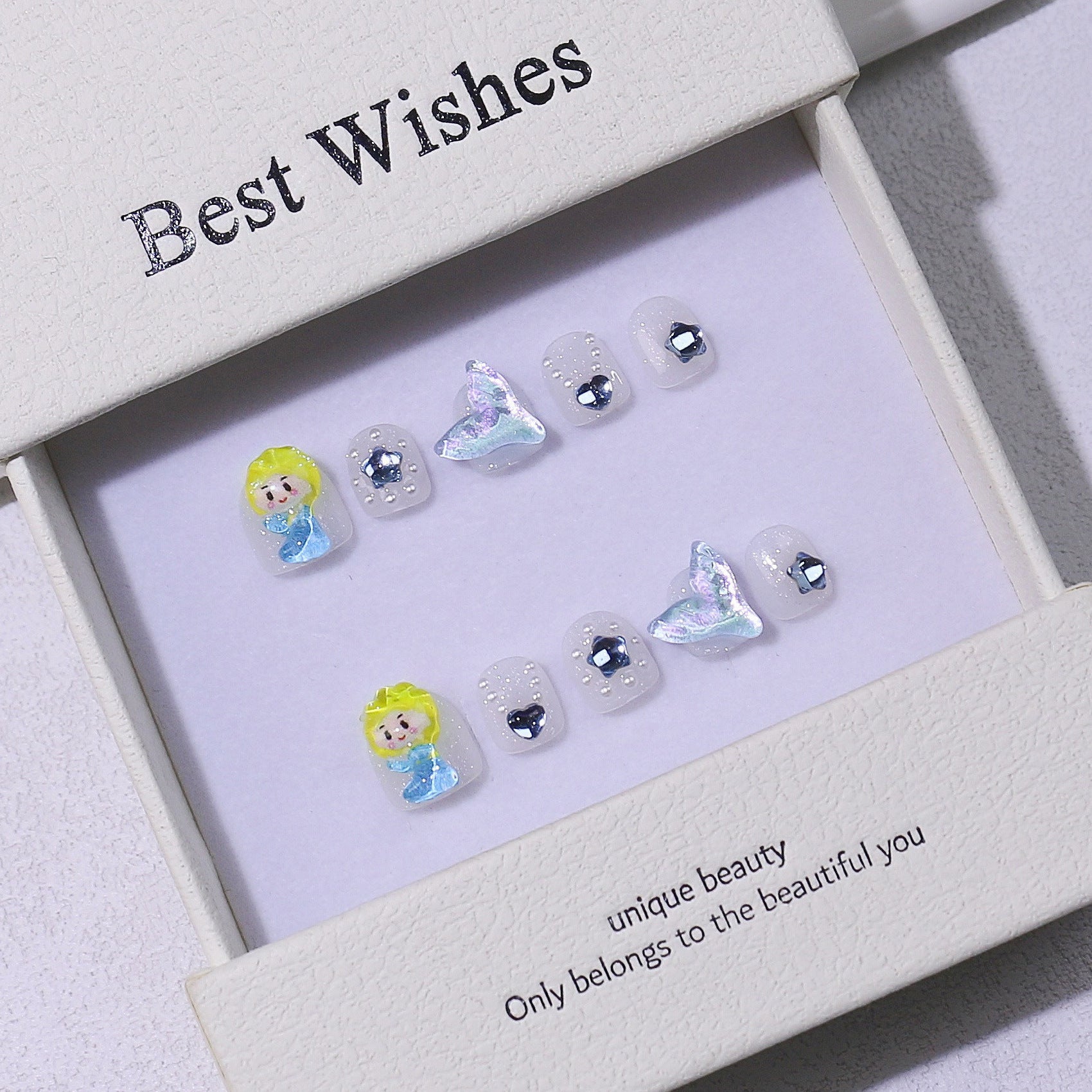 Children's special cute cartoon nail art 3-12 years old girls and children nail art film