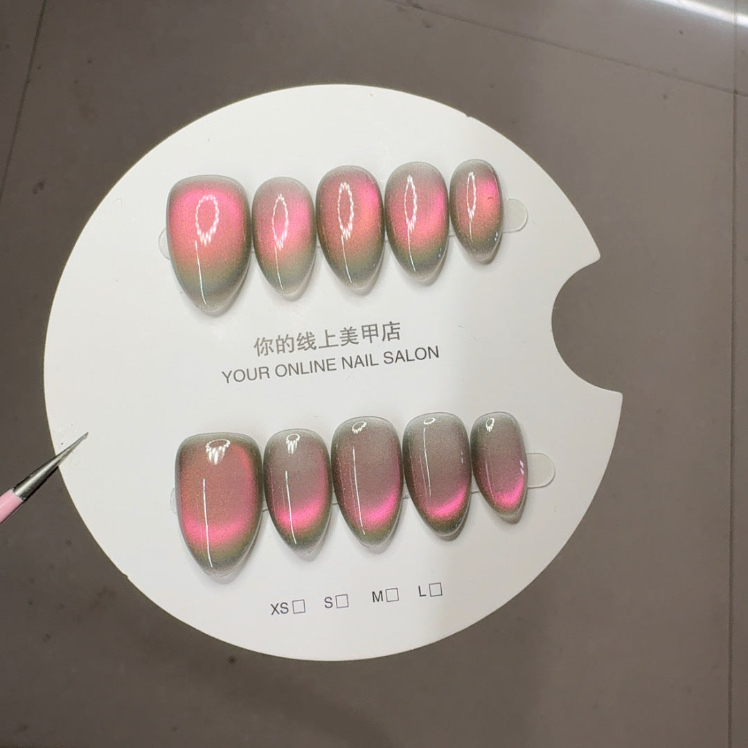 Aurora Shimmer: Handmade Cat Eye Series