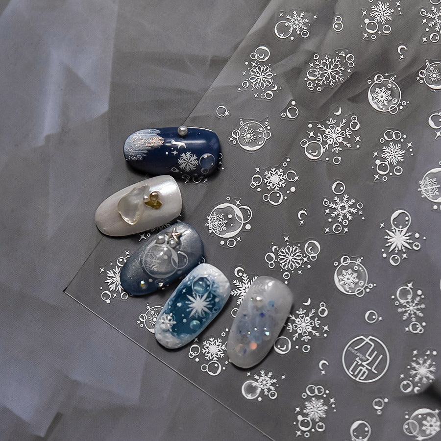 365nails: "Cozy Winter Holiday" – nail art stickers