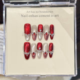 Mixed Stylish Short Medium Press On Nails Collection