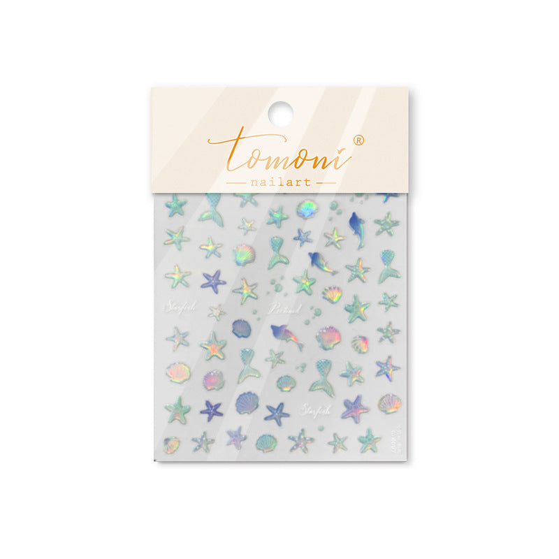 Ocean Mermaid Starfish – Summer Beach Nail Art Set