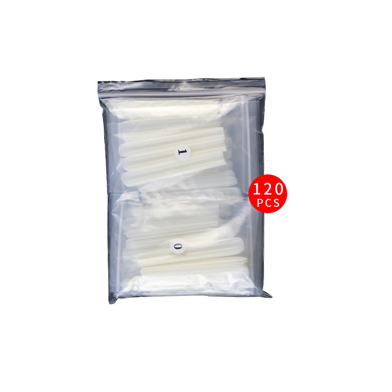 Nail Tips hot-selling ultra-rectangular nail pads,  new 120-piece square head full sticker fake nail lengthened nail pads