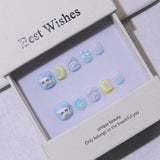 Children's special cute cartoon nail art 3-12 years old girls and children nail art film