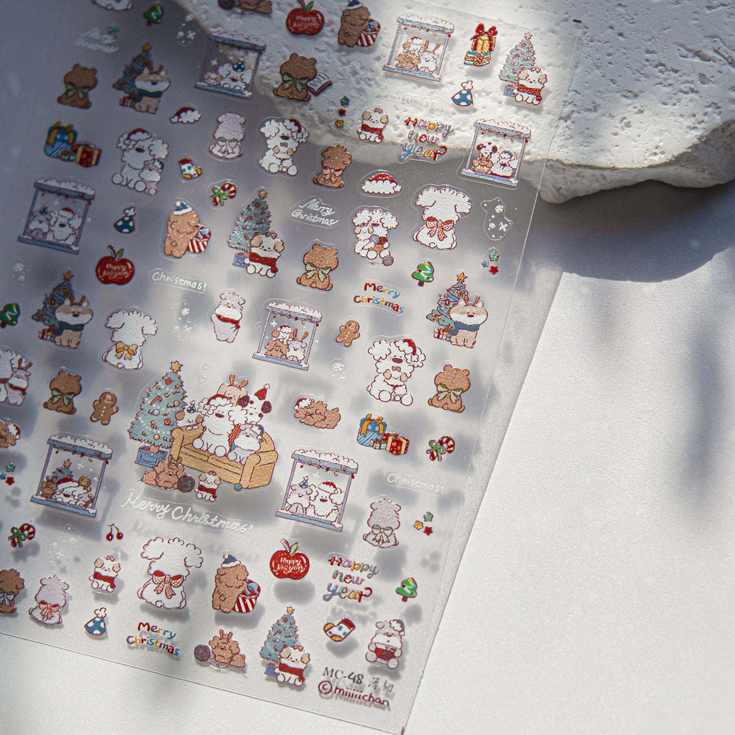 365nails: "Miiichan Christmas Friends" – adesivos para unhas